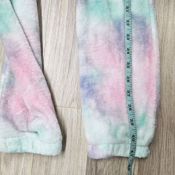 MODERN KIDS Girls Rainbow Unicorn Fleece Zip Up Body Suit Costume Pajama Size... - Picture 7 of 8